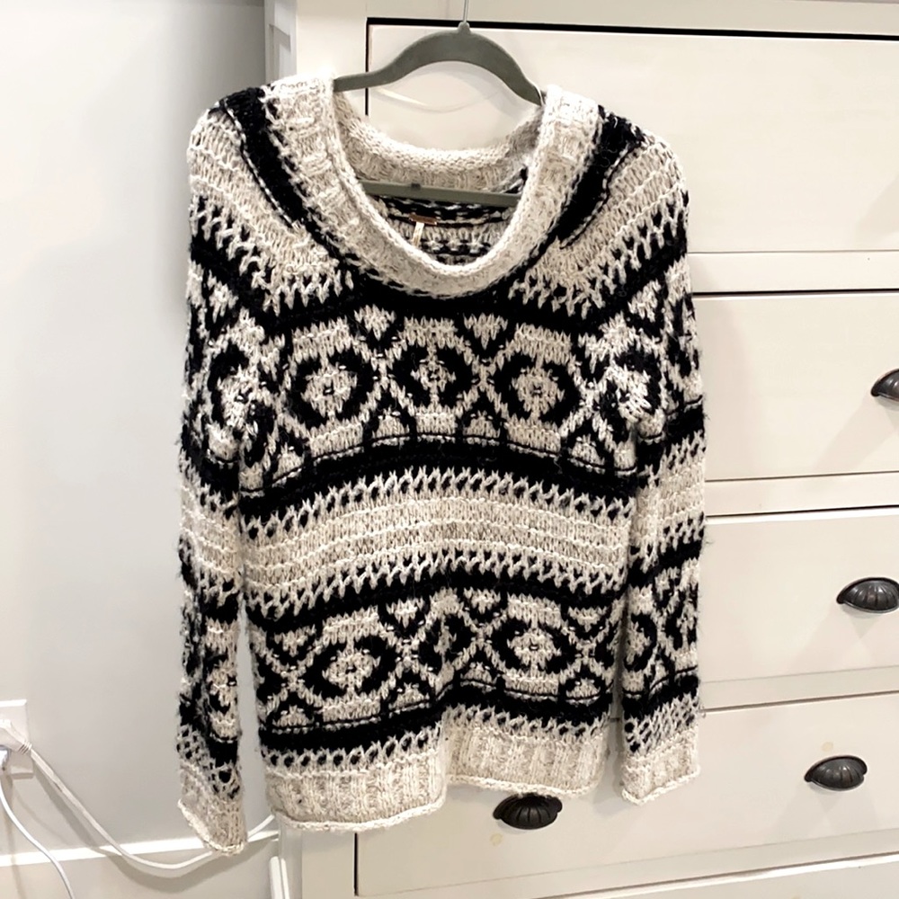 Free People oversized sweater